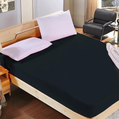 1 piece 100% polyester advanced active printing fitted sheet super soft thick fabric four corner elastic mattress cover