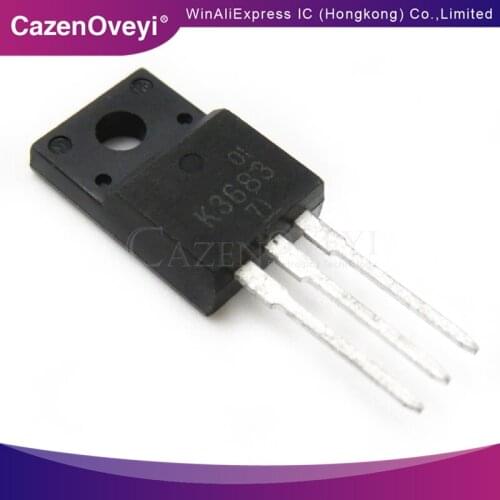 10pcs/lot 2SK3683 K3683 TO-220F 19A 500V new original In Stock