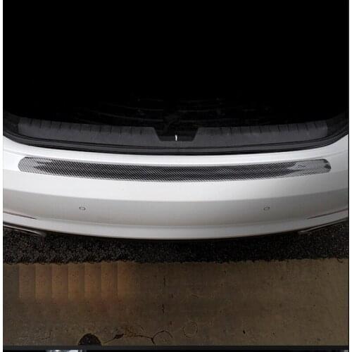 3CM 5CM 7CM 10CM *1M Car Sticker Carbon Fiber Rubber Edge Guard Strip Door Sill Protector For Toyota BMW Audi Mazda Ford Hyundai