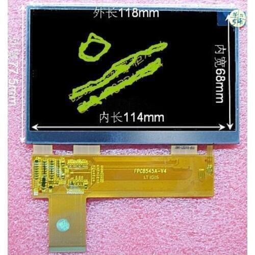 5inch Small tl-c510hd c520 520i c520tp display fpc8545a-v4 lcd screen 800*480 LCD