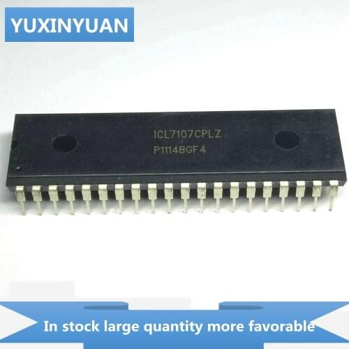 5PCS/LOT ICL7107CPLZ ICL7107 ICL7107CPL ICL 7107 DIP40 in stock