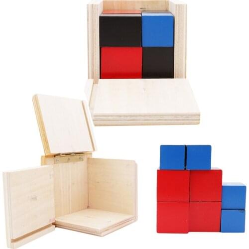 Colorful Montessori Learning Education Wooden Toys Colorful Binomial Teaching Learning Montessori Toys
