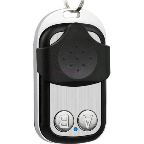 Dhl or fedex 200pcs Metal Push Button RF Remote Control Transmitter AB / ABCD 2/4 Button 315/433MHZ Wireless Remote Control