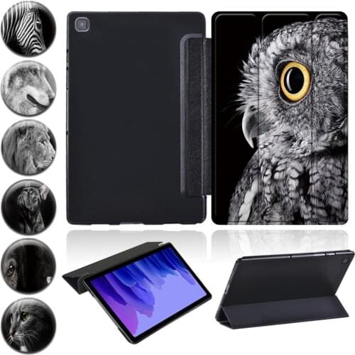 For Samsung Galaxy Tab A7 10.4" 2020 SM-T500 T505 / Tab A 10.1 2019 T510 T515 Tablet Case Fold Stand Bracket Flip Leather Cover