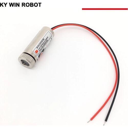 Red Line Laser Module 5mW 650nm Focus Adjustable Laser Head 5V Industrial Grade