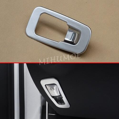 For Mercedes-Benz GLC C E Class X253 C253 W205 S205 A205 C205 W213 S213 Electric Parking Hand Brake Hold Switch Chrome Cover