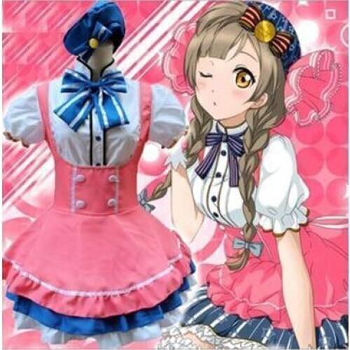 Love Live! Minami Kotori cosplay costume Carnival costume for women anime clothes fancy dress Maid costume