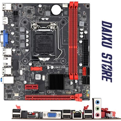 B75 motherboard B75M mainboard LGA1155 for i3 i5 i7 CPU support ddr3 memory up 16GB