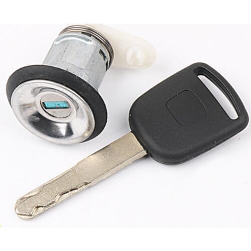 OEM Auto Trunk Door Lock Cylinder For Honda FIT Replacement Car Tail Box LOCK Cylinder With 1 Key Free Shipping
