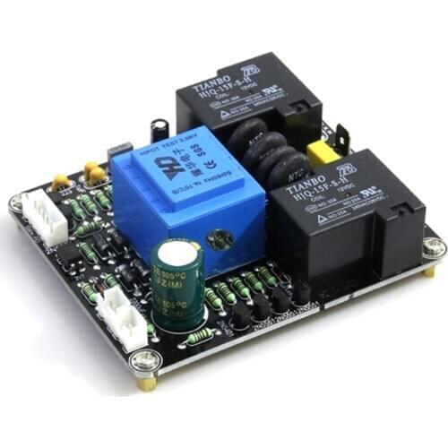 30A Class A Power Amplifier Power Delay Soft Start Temperature Protection Board