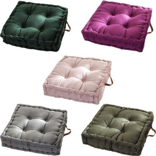 Chair Cushion Seat Back Cushion Keep Worm Home Decorative Nordic Abrasive Material Chairs Sofa Adult Child Seat Cushion 42x42cm