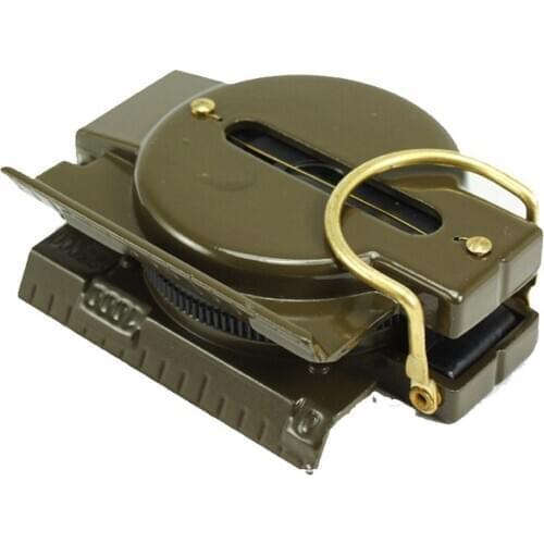 Portable Military Green Folding Lens Compass Military Multifunctional Outdoor Compass Marine Compass Car Multifunctional Compass