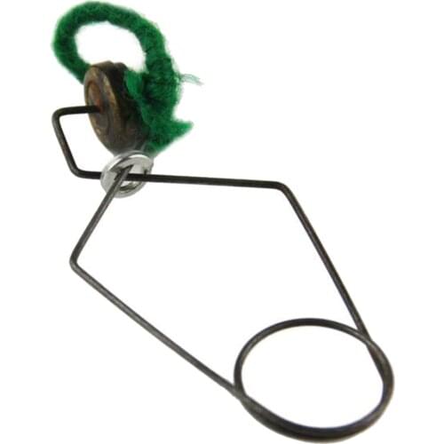 Stainless steel flute key button indentation clip spring clip for that