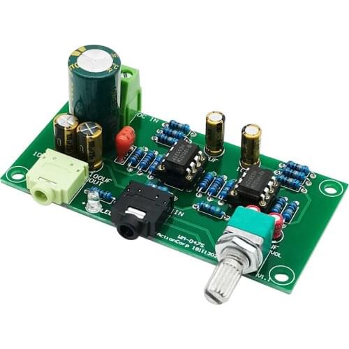 SOTAMIA HIFI 47 Headphone Amplifier Audio Board Amplificador 2 Channel OP2604 OP AMP Portable Headphone Amp Single Power Supply