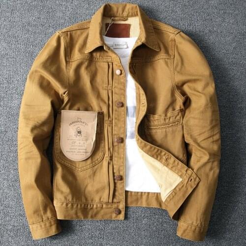 Vintage Outdoor Clothing Japanese Mens Jackets Spring Oversized Army Mans Khaki Coats Fashion Korean Uniforms Overcoats A929