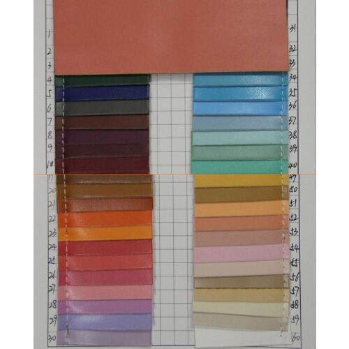 Buffalo grain leather fabric high quality soft synthetic PU leather factory wholesale free shipping