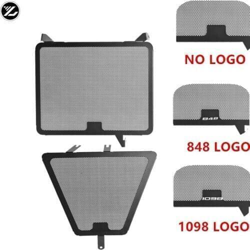 Motorcycle Radiator Grille Guard Cover Protector For DUCATI STREETFIGHTER 848 1098 Water Tank RADIATOR GUARD COVER Protector