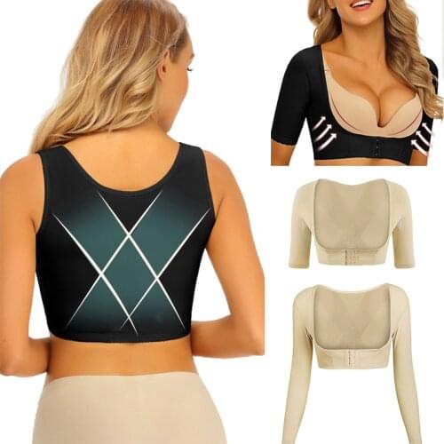 Women Chest Lifter Arm Shapers Corrective Underwear Slimming Shapewear Body Slimmer Modeling Corset