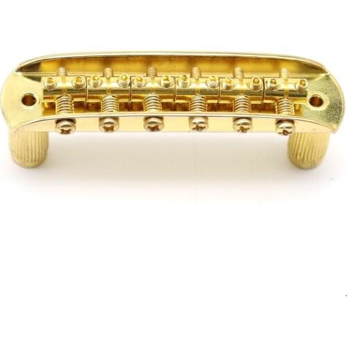 1set Jazz Master Guitar Bridge 6 String Saddle Guitar Master Bridge For Master Style Electric Guitar