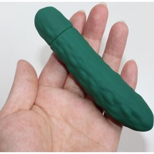 10 Frequency Vegetables Shaped Vibrator Waterproof Dildo Mute G-spot AV Vibrator Adult Sex Female Masturbation Climax