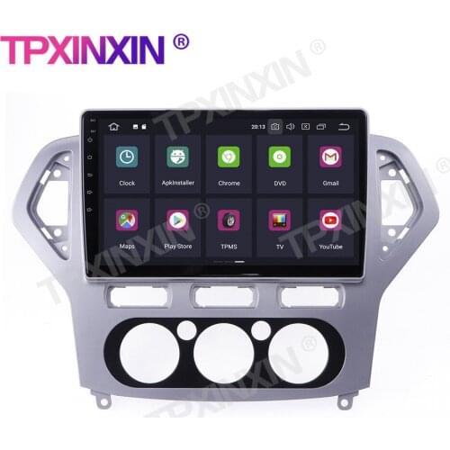 128GB Android10 PX6 is Suitable for Ford Mondeo MK4 2007 2010 GPS Navigation Car Radio Video Stereo Multi-function CarPlay Host