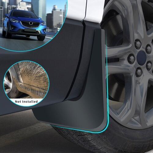 FIT FOR MAZDA CX-5 CX5 2012 2013 2014 2015 2016 MUD FLAP FLAPS MUDFLAPS GUARD FRONT REAR MUDGUARDS SPLASH FENDER MOLDING 4PCS