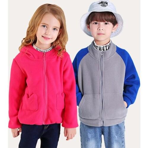 BBD Toddler Coat Boys Girls Polar Fleece Padded Autumn Winter Outdoor Jacket Best Selling Delicate Kids 2-8 Years Clothes