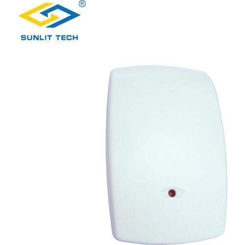 Wireless Glass Breakage Sensor Detector For Home Burglar Focus Alarm System Adjustable Sensitivity 868MHz Glass Break Sensor