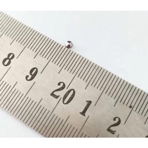 Germanium beads, pure germanium ball 99.999% 5n for jewelry Φ 2.5*1.2mm upper arc 0.026g