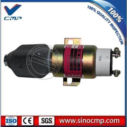 Fast shipping 24V Fuel Stop Shut-Off Solenoid SA-3766T 1751-24E7U1B1S5A For Komatsu PC75UU-2