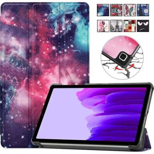 Tablet Cover For Samsung Tab A7 Lite Case T220 T225 Folding Leather Stand Cover For Galaxy Tab A7 Lite 8.7 2021 Case Coque Funda
