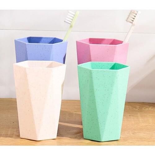 Eco-friendly Water Tooth Cups Brush Holder Washing Bathroom Tooth Brush Storage Organizer Water Cup