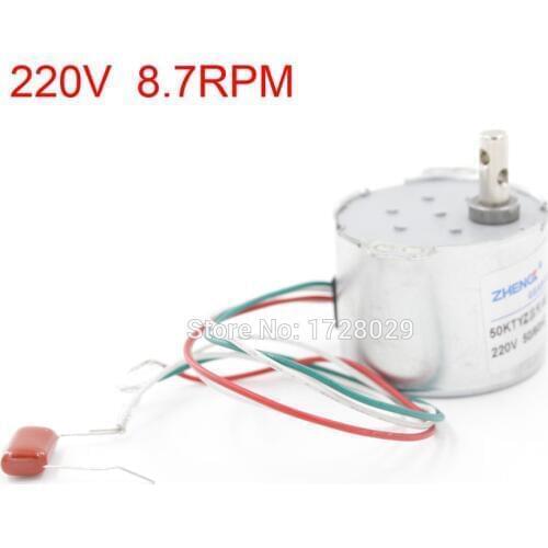 50KTYZ High Torque 220V 8.7RPM Gear-Box Electric Synchronous Gear Motor