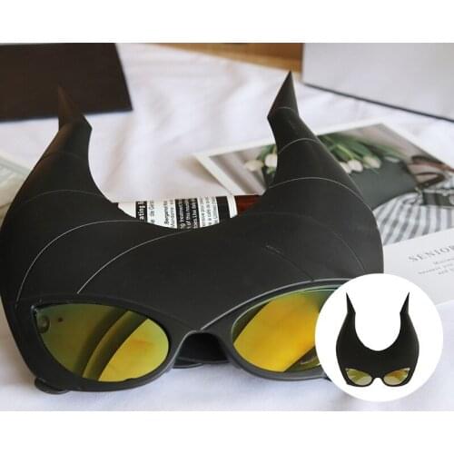 Halloween Cosplay Maleficent Witch Horns Hat Headwear for Women Men Halloween Prop Accessories