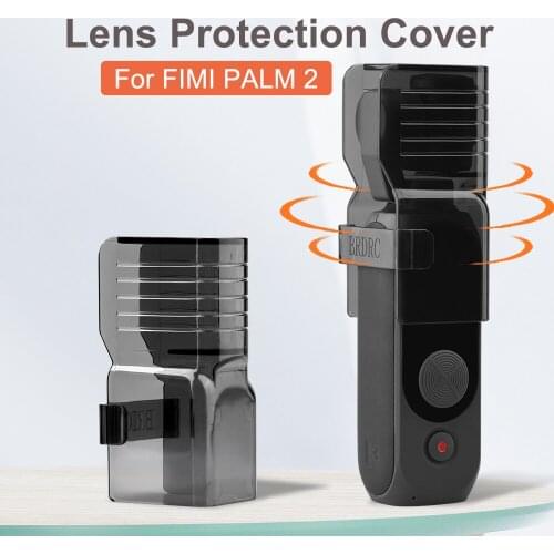 Lens Cover for FIMI PALM 2 Camera Lens Screen All-surround Protection Anti-collision Cap Storage Box Handheld Gimbal Accessory