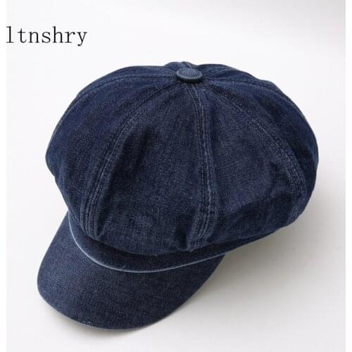2021 Autumn Winter Hats for Women Solid Plain Octagonal Newsboy Cap Men Ladies Casual Wool Hat Winter Beret Women Painter Cap