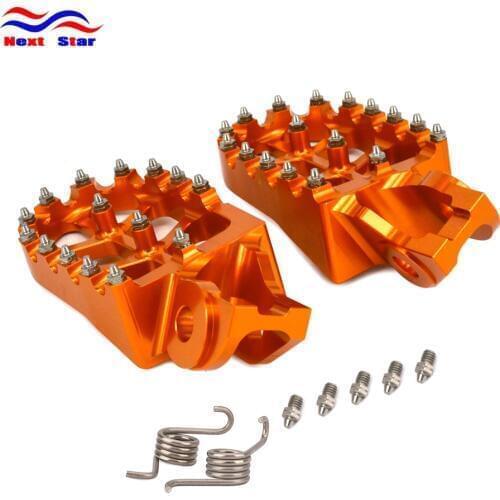 2016-2021 Foot Rests Footrest footpegs Pegs Pedals For KTM SX125 SX250 SX-F 250-450 EXC EXC-F XC XC-F XC-W TC FC RX FX 125-501