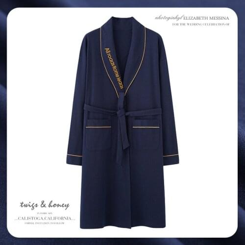 QIANTANG Large Men's Robes China