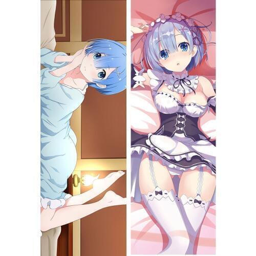 Re Zero kara Hajimeru Isekai Seikatsu Rem Hugging Body Pillow Case Cover Bedding Pillowcases