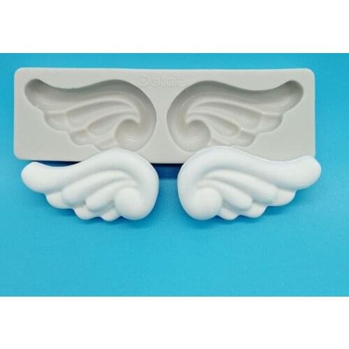 Mini Angel Wing Silicone Molds DIY Epoxy UV Resin Mold Clay Resin Candle Soap makeing Chocolate Fondant Candy Mould