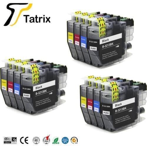 Tatrix Compatible ink Cartridge for Brother 3213XL LC3213 suit for Brother DCP-J572DW/DCP-J772DW/DCP-J774DW/MFC-J491DW/J497