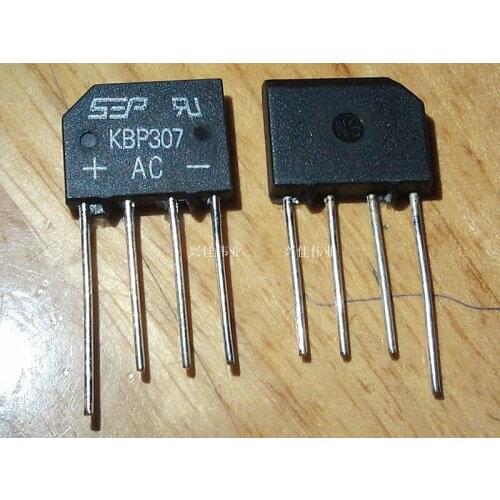 10/PCS NEW New Kbp307 Rectifier Bridge Flat Bridge Bridge Rectifier 3A/700V Original Spot