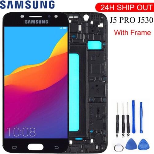 5.2''LCD For SAMSUNG GALAXY j5 2017 J530 J530F SM-J530F LCD Display touch Screen Digitizer For Samsung J5 Pro Adjustable Display