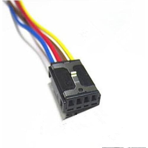 2/4/10/20/50pcs/lot 4 Pin/Way Audio Modified Plug Connector Socket Wire Harness Cable Pigtail For VW AUDI 8E0 971 832 8E0971832