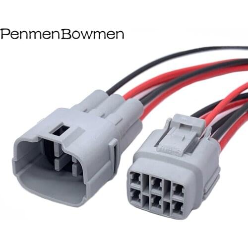 6 Pin Sumitomo MT090 Auto Sensor Waterproof Connector Wire Harness Plug Male Female For Suzuki Toyota Honda 6187-6561 6180-6771