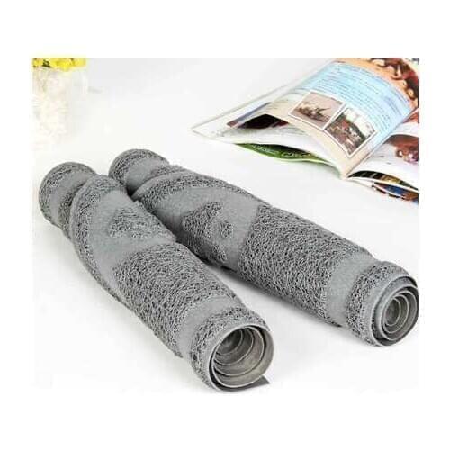 60cm*36cm Pet cat litter mat semi-circular padding pad Sand basin sand filter mat Cat supplies PVC material has strong grip