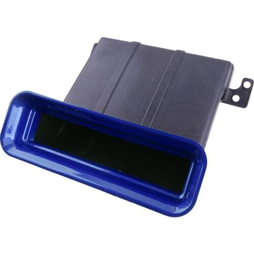 Car New Blue Lip Air Inlet Tuyere Intake Funnel Modification Plastic Fit for Ford Focus MK4 ST Line 2019 2020 2021