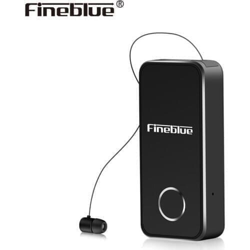 FineBlue F2 Bluetooth 5.0 aluminum alloy Bluetooth headset call vibration wireless headset Bluetooth headset imported CSR chip
