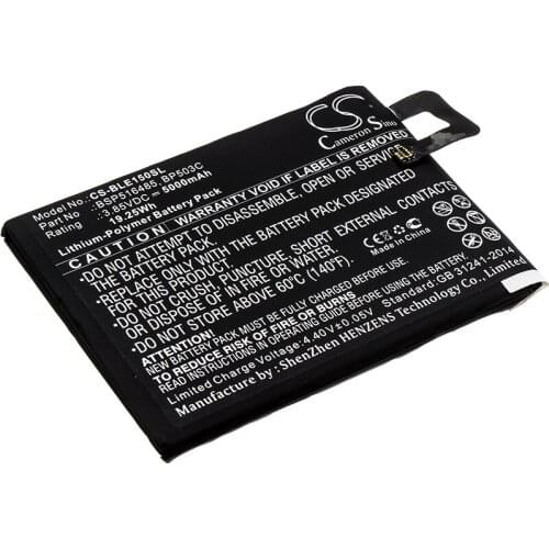 CS 5000mAh / 19.25Wh battery for BLU E150, E150Q, Energy X Plus 2 BP503C, BSP516485