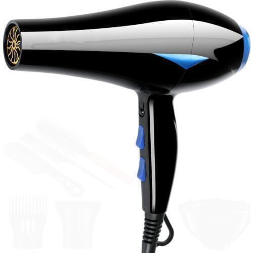 Hair Dryers household high-power dryer dormitory hot and cold wind blowing duct static electric NEW